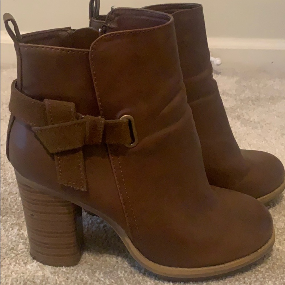 Brown Leather Boots